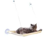-Cat Window Seat Window Lounger Cat Hammock Sunbathing Cat Bed Pet Bed