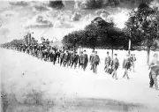 Funeral Procession of Josiah Holdsworth Undertaker Melbourne Victo- Old Photo