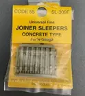 N Scale PECO SL-309F Code 55 Joiner Sleepers Concrete Type 24 pcs N0419