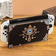 ENFILY Tears of The Kingdom Dock Cover for Nintendo Switch OLED Charging Dock, Anti Scratch Waterproof Protective Case