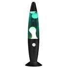 Magma Liquid Motion Lamp with Black Base for Adults Blue Lamps with White Wax...