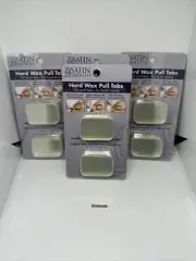 Satin Smooth Hard Wax Pull Tabs - 100 Small Tabs - For Facial Waxing Lot Of 4