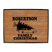 Family Christmas Robertson - Funny Novelty Doormat Man Cave Floor mat