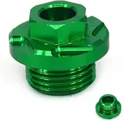 IEDZCUMC Motorcycle CNC Oil Filler Cap Plug Compatible With Kawasaki KX250 KX450 KX250F KX450F KX250X KX450X KX 250F 250X 450F 450X KLX450R KFX450R