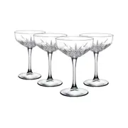 Pasabahce Timeless Champagne Saucers 255ml (Set of 4)