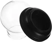 DIY Globe Kit Empty Glass Snow Globe 65mm Round Glass for Decorative Balls Toys Kits DIY Presents