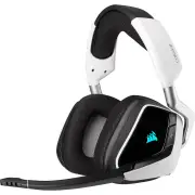 Corsair VOID RGB ELITE Wireless Headset Head-band Black, White