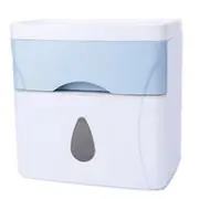Plastic Tissue Box Storage Case Toilet Paper Roll Holder Phone Cup Rack Shelf Wall Mount