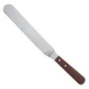 Spatula w/Offset, Wooden Hdl, 8-3/8" x 1-1/2" Blade (12 Each)