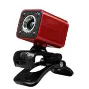USB Laptop Camera 360-degree 500W Pixels 480P HD Resolution With Microphone For Notebook