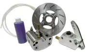 Light Weight Single Line Hydraulic Brake Disc Kit 1-1/4" Axle Go Kart Parts NEW