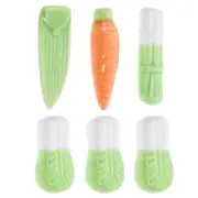 6 Pcs Cutlery Holder Dish Ceramic Chopstick Rest Silverware Spoon