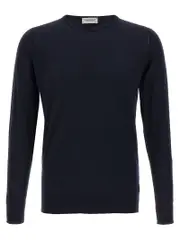 [John Smedley] John Smedley-Hatfield Maglioni Blu-Uomo XL Blue