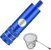 Fishing Landing Dip Net Connector - Alloy Stable Landing Adapter | Tight Connection Rod Head Converter Replacement Adapter for Fishing Enthusiasts