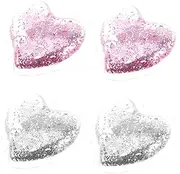 WOONEKY Reusable Eye Gel Pack Heart Shape for Eye Fatigue Dark Circles Eye Cool Pad