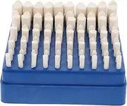 Gatuida Soft Wool Grinding 100pcs Polishing Bits for Glass Felt Polishing Wheels Ergonomic Handle