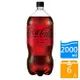 可口可樂 Coca Cola zero 寶特瓶2L x6入/箱【愛買】