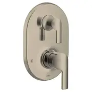Moen Doux M-CORE 3-Series Valve Trim w/ Transfer, Lever Handles, Brushed Nickel