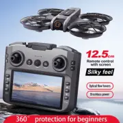 Drone 8K HD Dual Camera Brushless Obstacle Avoidance With Screen RC Quadcopter