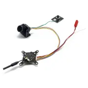 SLONWAKE 5.8G 48CH Pit VTX 25mW 100mW 200mW 500mW Adjustable FPV Transmitter with CMOS 1200TVL FPV Camera for RC FPV Dro