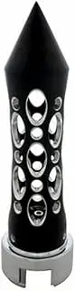 United Pacific 70587 Black"Daytona" 13/15/18 Speed Spike Gearshift Knob w/Adapter - Vertical