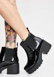 [VAGABOND SHOEMAKERS] Dioon Patent Leather Boots