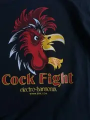 Electro-Harmonix T-shirt Cock Fight Size Large NWOT