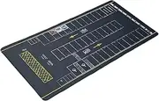 Garende 1/64 Parking Lot Pad Mat Mini Car Garage Scene Mat Rollable Collectible Gift 40