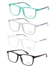 4 Pack Reading Glasses for Men,4 Color Blue Light Reading Mix Color 2.5 x