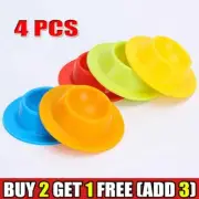4Pcs In Modern Design Silicone Egg Cups Holders Set Serving Kitchen Boiled KZ