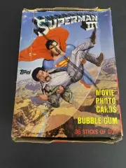 1983 TOPPS SUPERMAN 111 (36CT WAX) RICHARD PRYOR ON BOX GREAT SHAPE