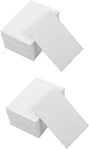 Operitacx Sets Card Stock Fine Workmanship White Cardstock Card Protectors Cardstock for Long-Term Use Pcs