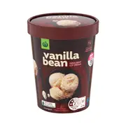Woolworths Vanilla Bean Ice Cream 1L