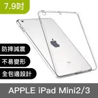 在飛比找Yahoo奇摩購物中心優惠-APPLE iPad Mini2/ Mini 3 TPU 防