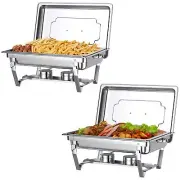 GGIU Chafing Dishes for Buffet Set Chafers for Catering - Chafing Dish Buffet...