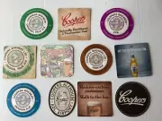 11 different Coopers Brewery issues BEER COASTERS All 11 for $4 A