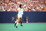 Werner Roth New York Cosmos in action at an NASL Soccer game circa- Old Photo 1