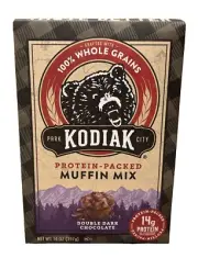 Kodiak Cakes Protein Packed Double Dark Chocolate Muffin Mix 14 oz