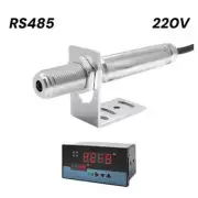 220V RS485 Temperature Tool Non-contact Infrared Thermometer Sensor W/Controller