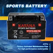 Katana Sports Battery - 12V 105CCA 6Ah for Luoyang Northern Motorcycle