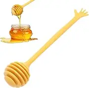 Honey Dipper Sticks, Honeycomb Sticks, Honey Mixing Spoon, Coffee Stirrer, Portable Honeycomb Stick Spoon Stirrer for Honey Glass Containers