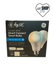 GE Cync Direct Connect Smart Bulbs Dynamic White Supports Sleep Wake LED 2 Bulbs