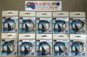 10x Hand tied Castable 110lb coated wire Shark rigs, 8/0 octopus circle hooks