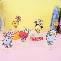 在飛比找蝦皮購物優惠-BTS BT21立牌擺件 桌摆桌面裝飾 卡通小羊小兔小馬小狗