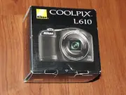 New in Open Box - Nikon COOLPIX L610 Camera 16.0MP Camera - BLACK - 018208263455
