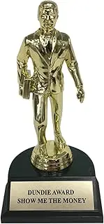 [My Party Shirt] MyPartyShirt Women's Show Me The Money Dundie Award Trophy The Office Dunder Mifflin Oscar Martinez One Size Gold