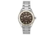 Orient Mako III Stainless Steel Brown Dial Solar Diver's RA-WJ0004Y 200M Men's Watch