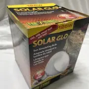 EXO TERRA SOLAR GLO REPTILE BULB UVB BASKING HEAT MERCURY VAPOR - 125 WATT