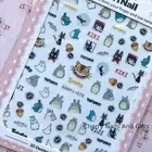 STUDIO GHIBLI Nail sticker art japanese anime totoro jiji kiki delivery service