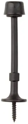 National Hardware SPB1405 3 Inch Baseboard Mounted Rigid Door - Bronze